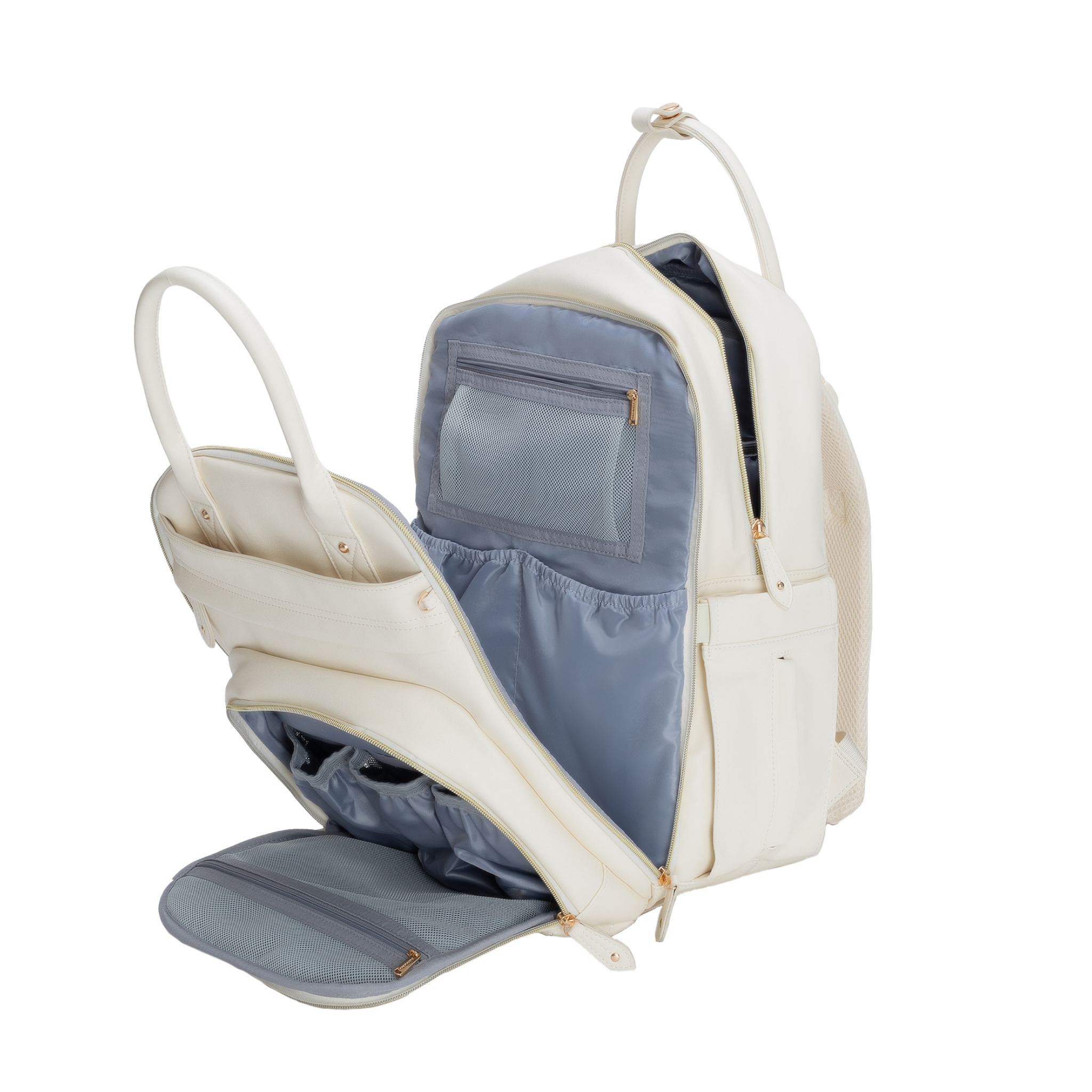 #color_vegan leather eggshell white