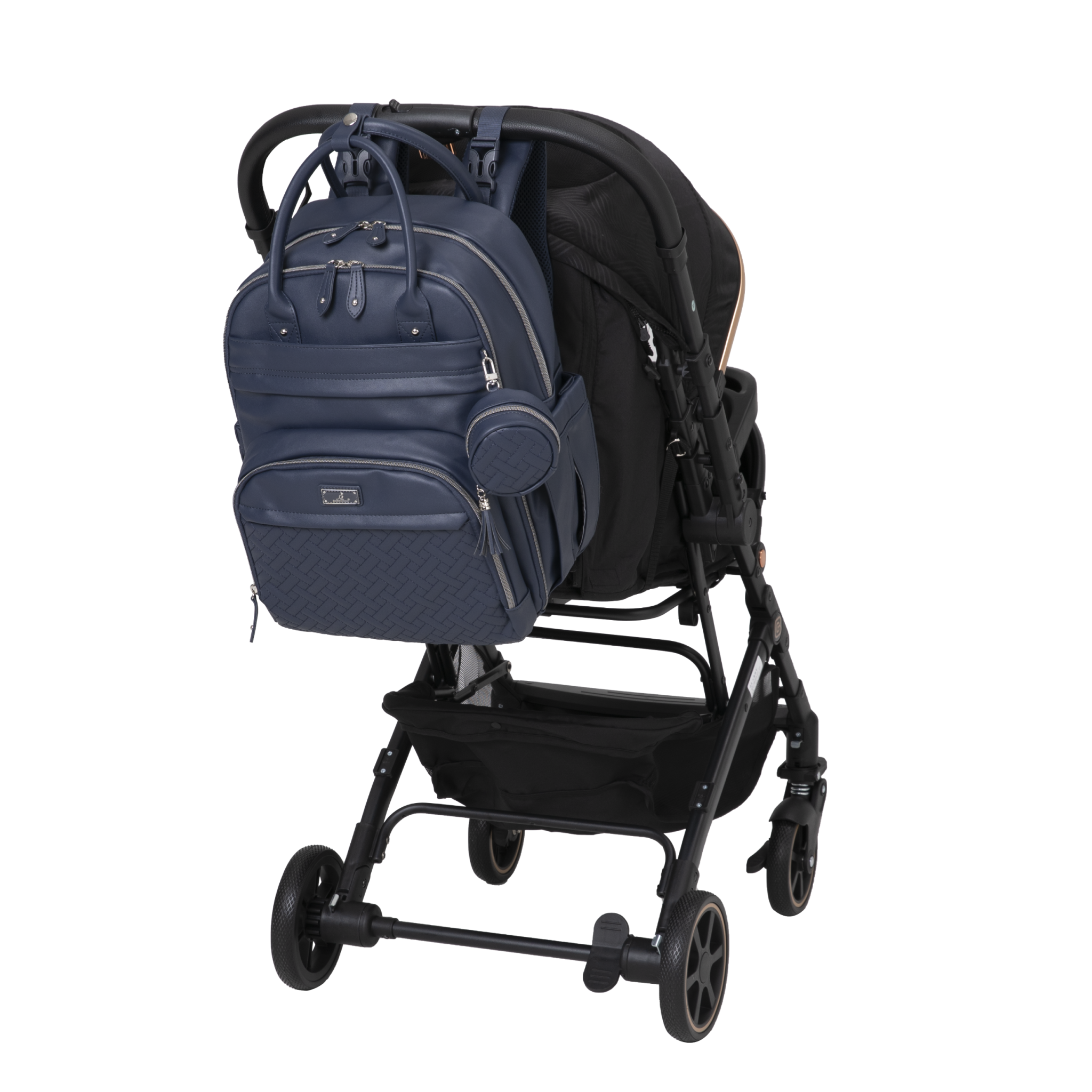 #color_vegan leather midnight blue