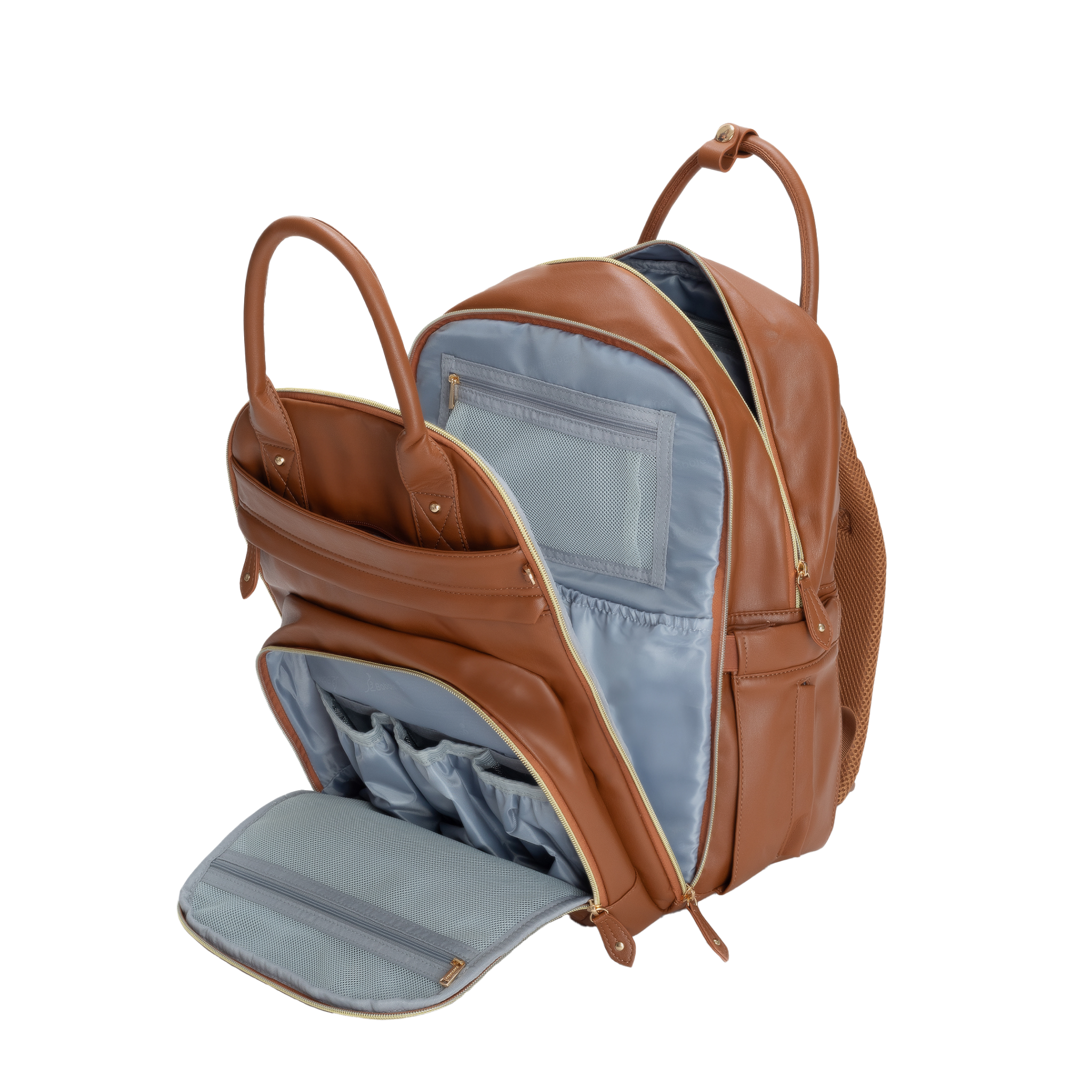 #color_vegan leather natural brown
