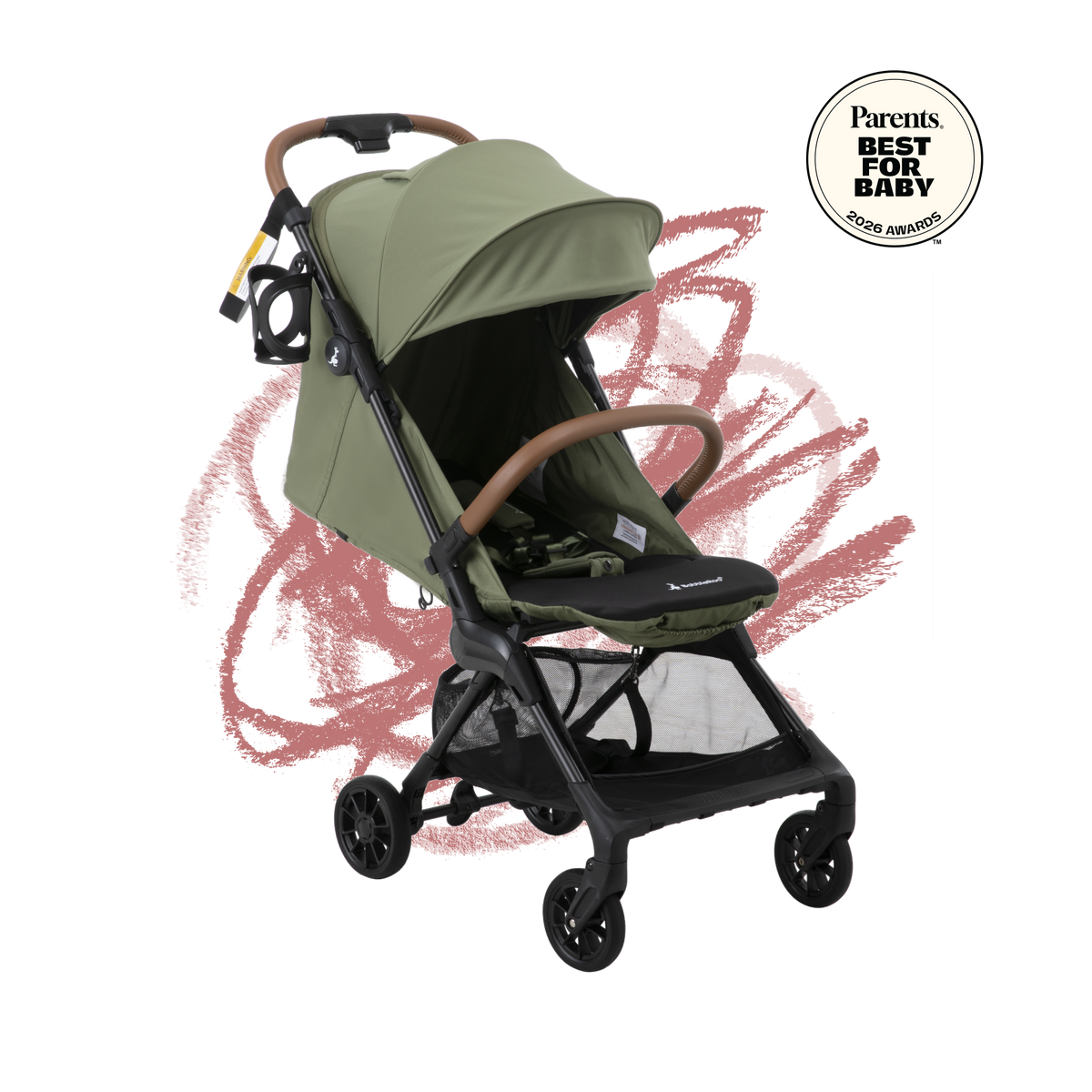 HopLite Ultralight Travel Stroller | Newborn+ | BabbleRoo