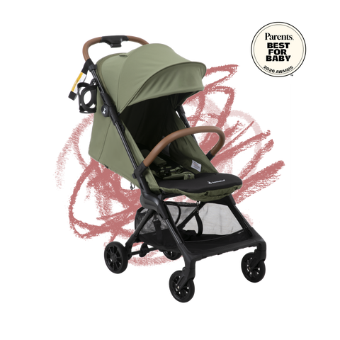 HopLite Ultralight Travel Stroller | Newborn+ | BabbleRoo