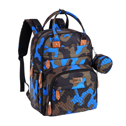 camo original diaper bag 