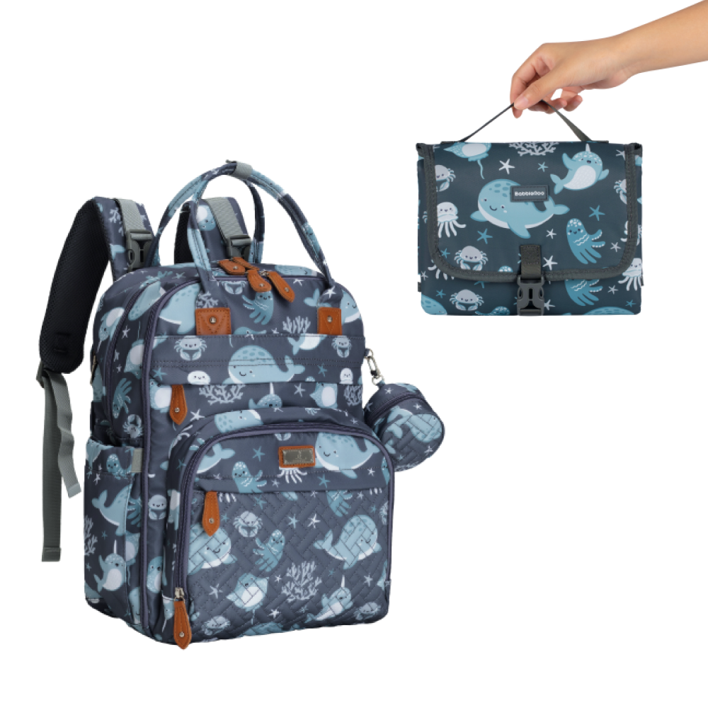 sea animals and changing pad bundle