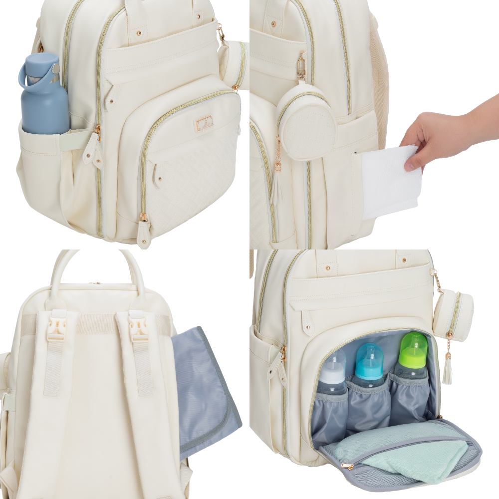 Vegan Leather Original Diaper Backpack