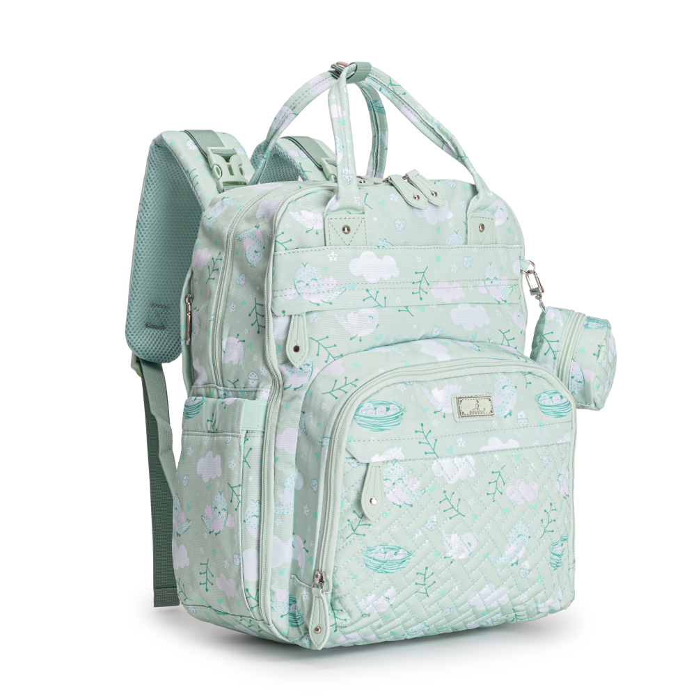 green birdy original diaper bag 