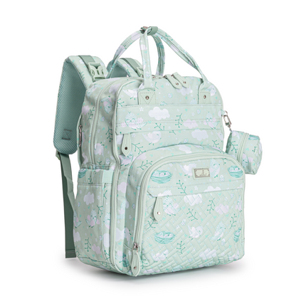 green birdy original diaper bag 