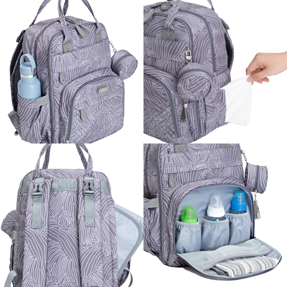 BabbleRoo Original Diaper Backpack