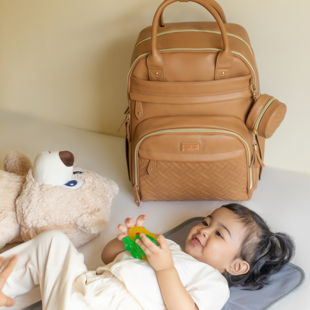 Vegan Leather Original Diaper Backpack