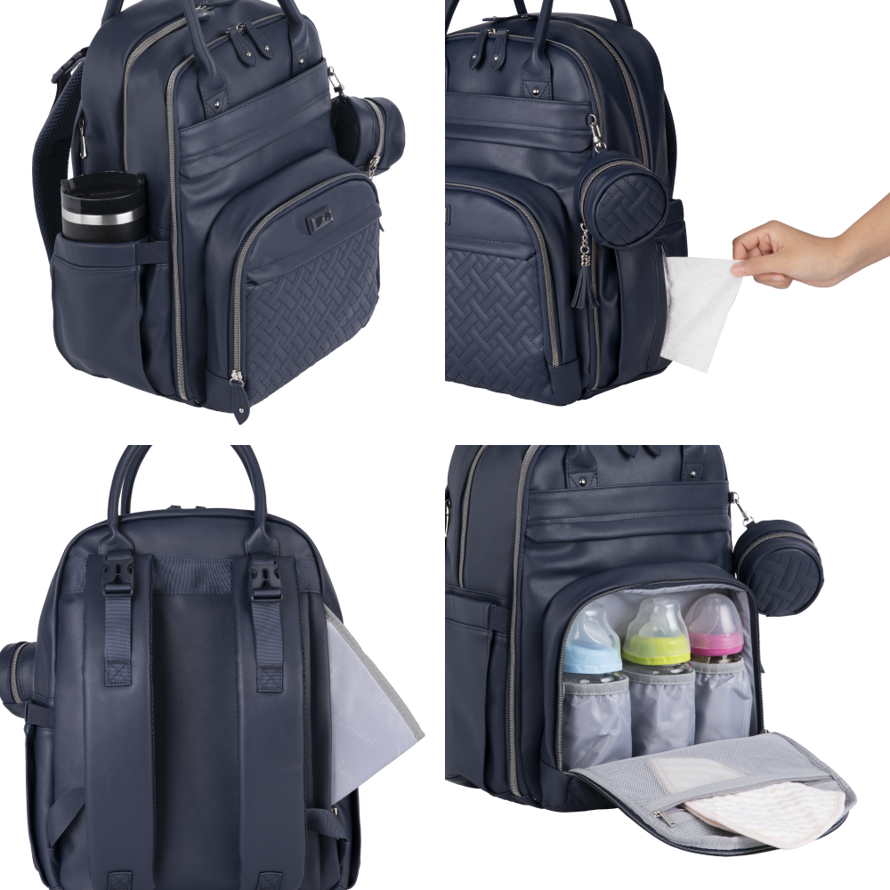 Vegan Leather Original Diaper Backpack