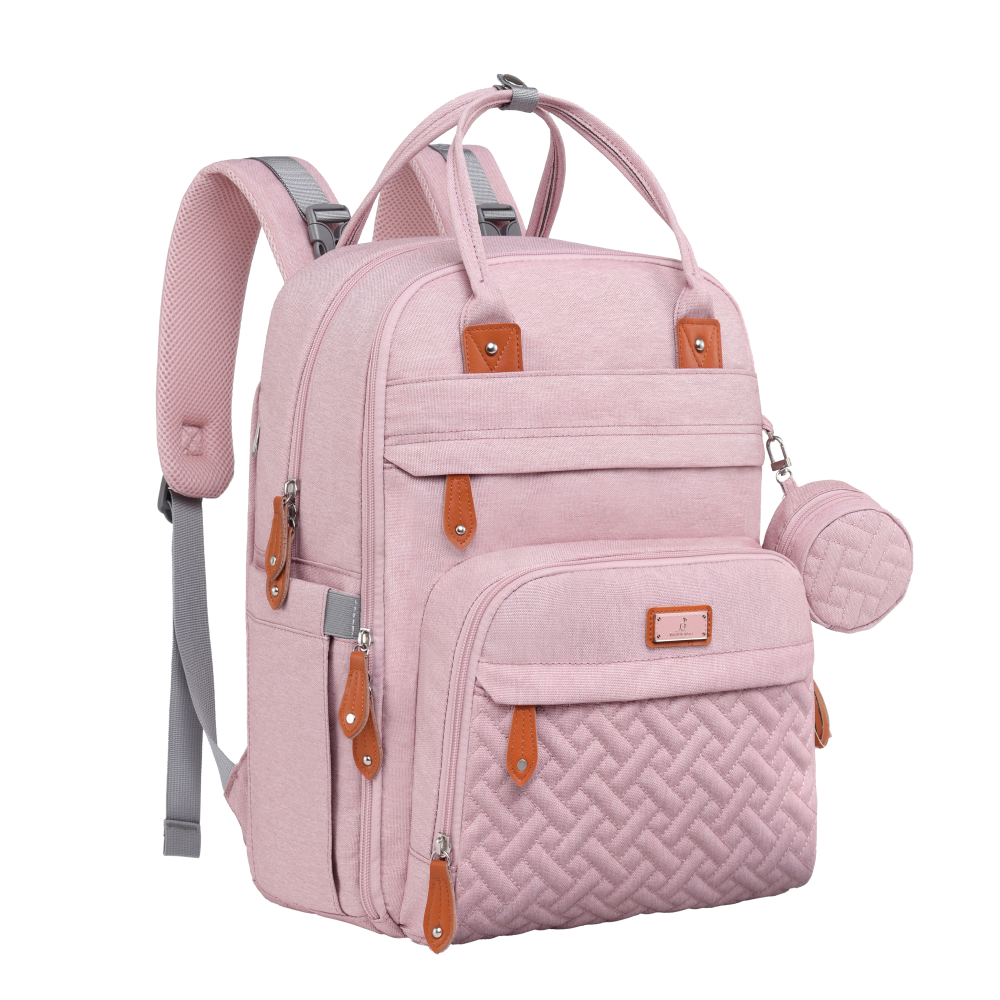 pink original diaper bag

