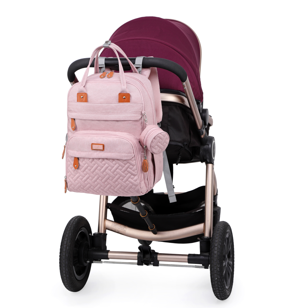 pink original diaper bag stroller straps