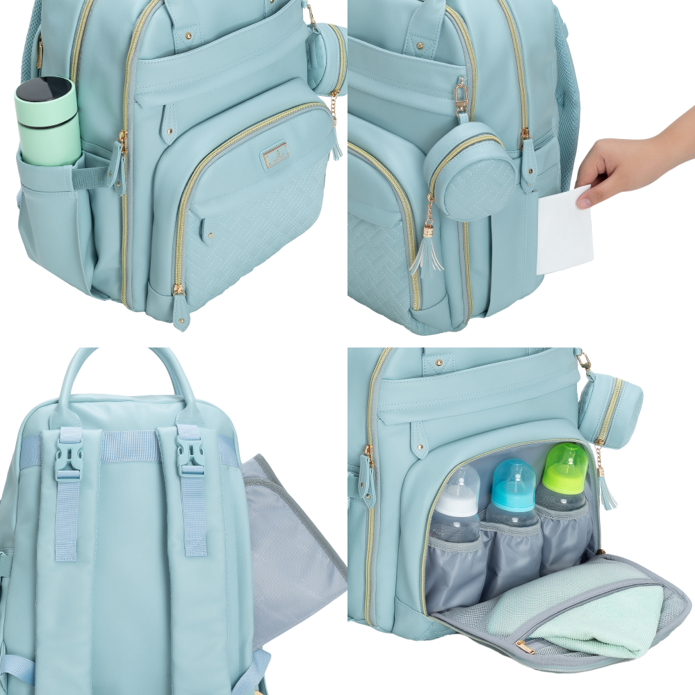 Vegan Leather Original Diaper Backpack
