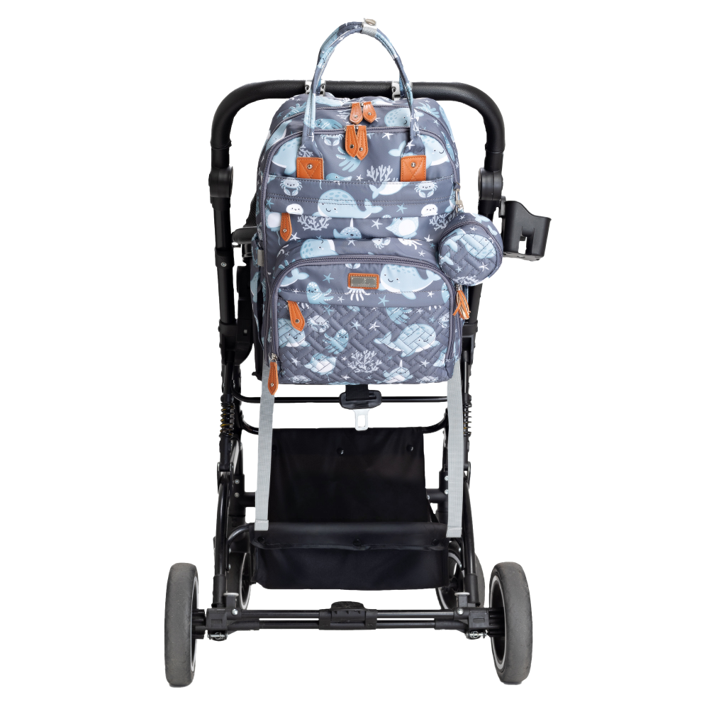 sea animals original diaper bag stroller straps