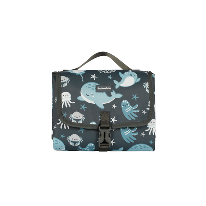 sea animals portable changing pad 