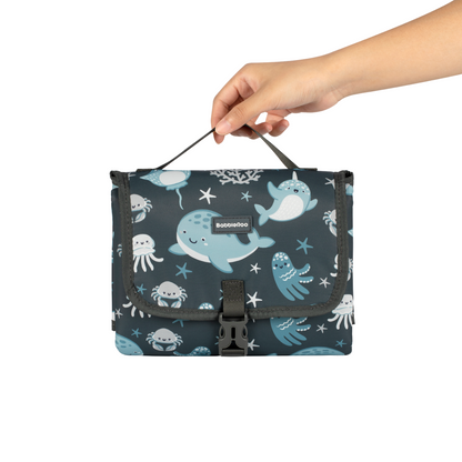 sea animals portable changing pad