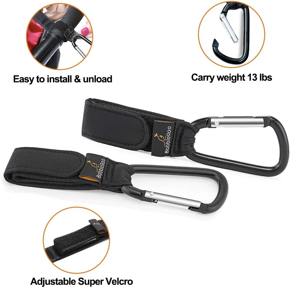 BabbleRoo Multi-Purpose Stroller Hooks